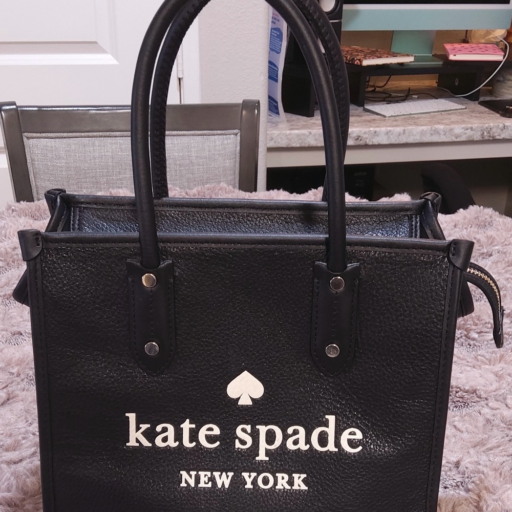 Kate Spade Navy Blue Tote Bag